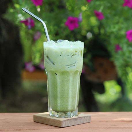 iced matcha  